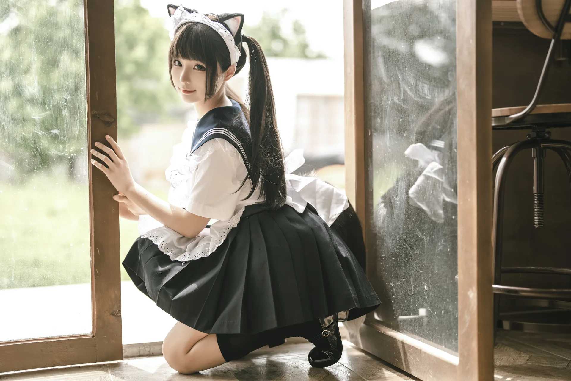 蠢沫沫 - 猫猫女仆 [23P-348MB]