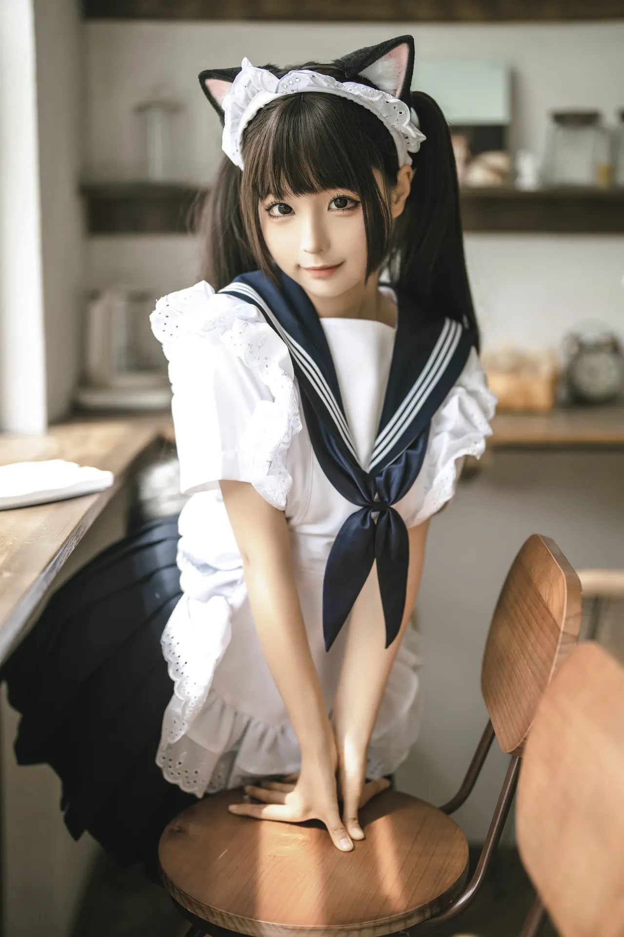 蠢沫沫 - 猫猫女仆 [23P-348MB]