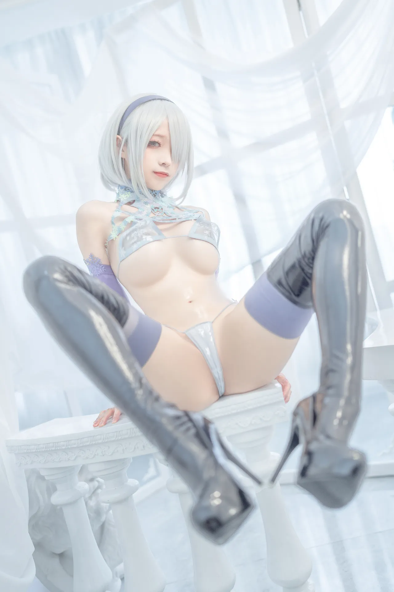 蠢沫沫 - 冰雪2B [35P-377MB]