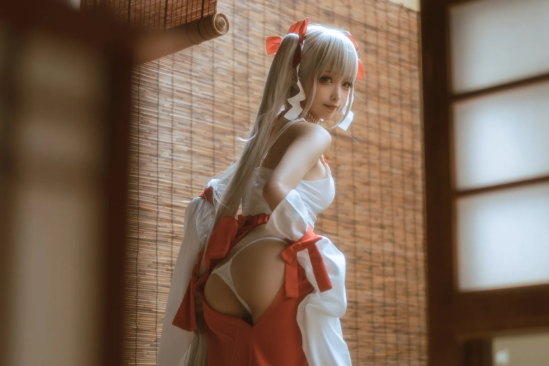 蠢沫沫 - 可畏 巫女 [55P-1.00GB]