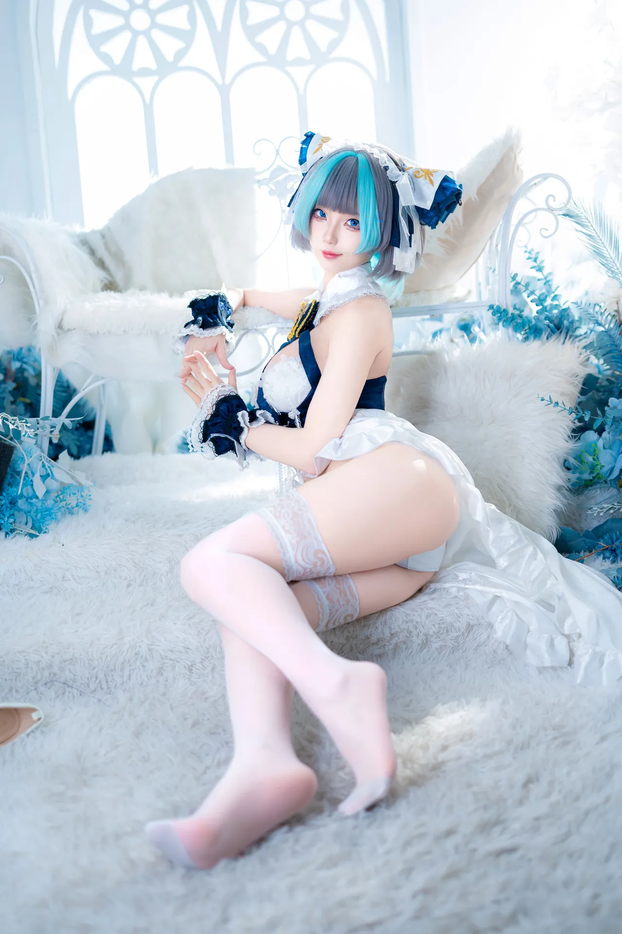 狐玖玖 - 柴郡睡衣 [32P-72MB]