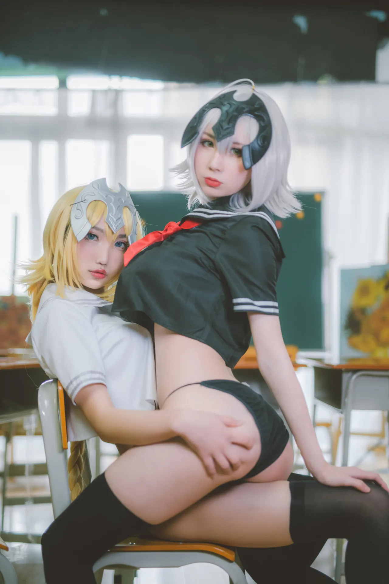 西园寺南歌 - 黑白贞德 JK制服 [24P-336MB]