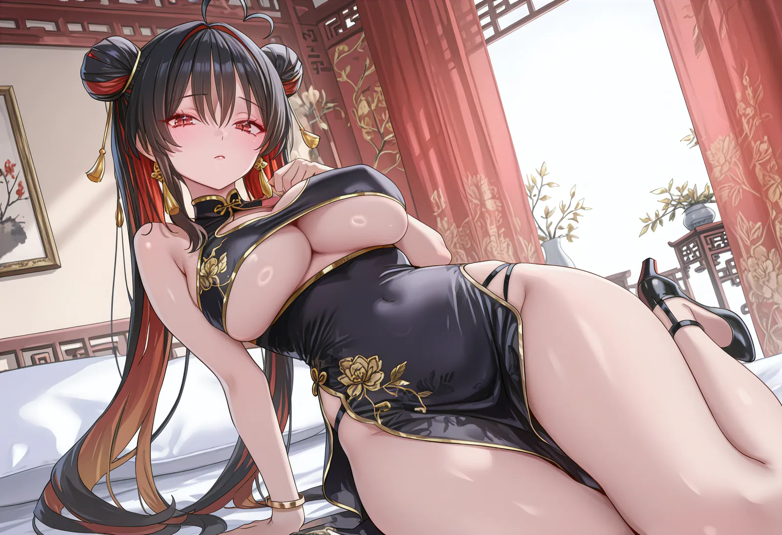 [dydy_cos]牡丹-胜利女神 : 妮姬(Moran (King of Flowers) - NIKKE)[108P28V-2.72GB]