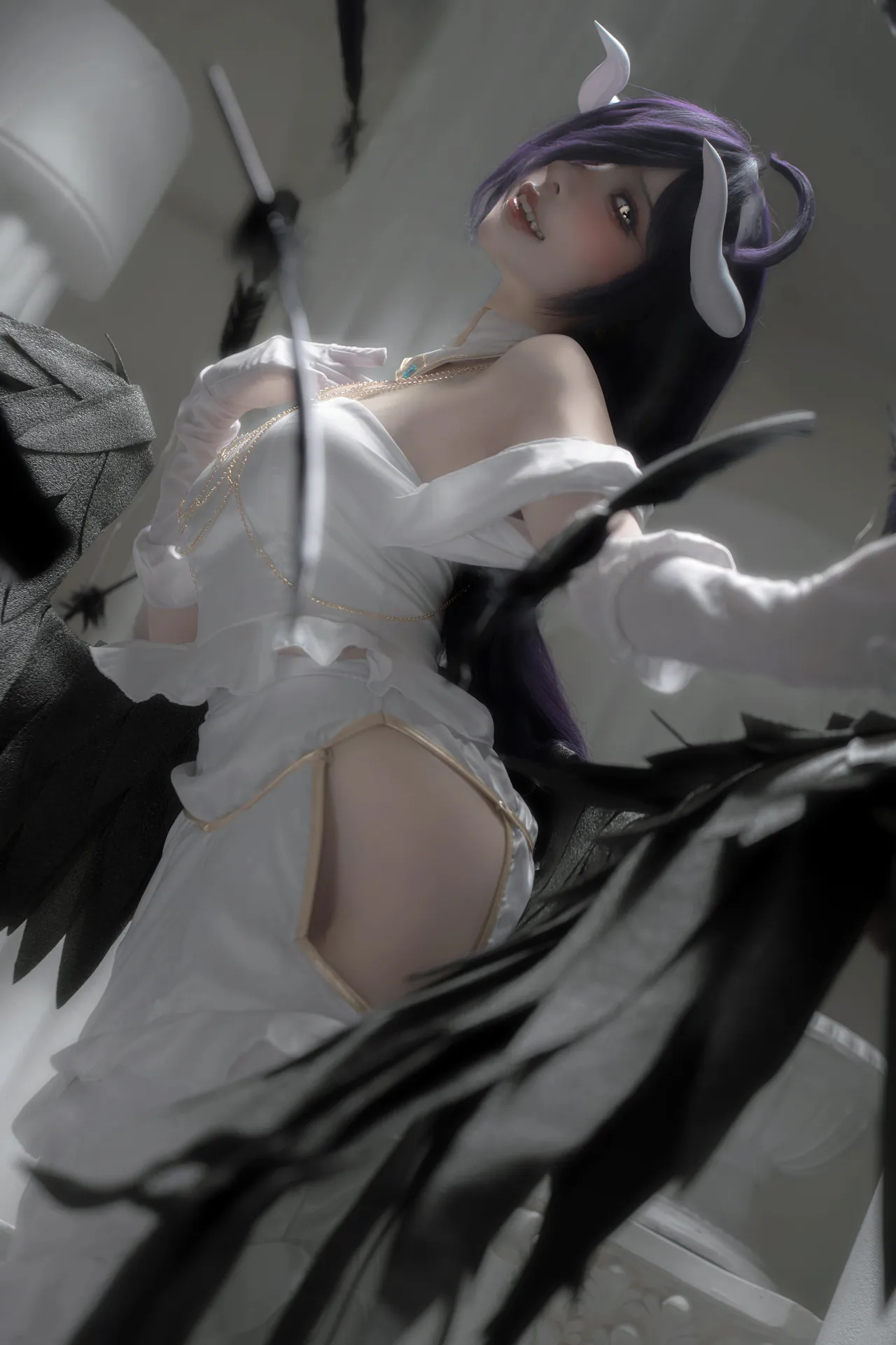 纸悦Etsu_ko - 蔚蓝档案 静山真白 泳装+ Overlord 雅儿贝德 [42P-356MB]