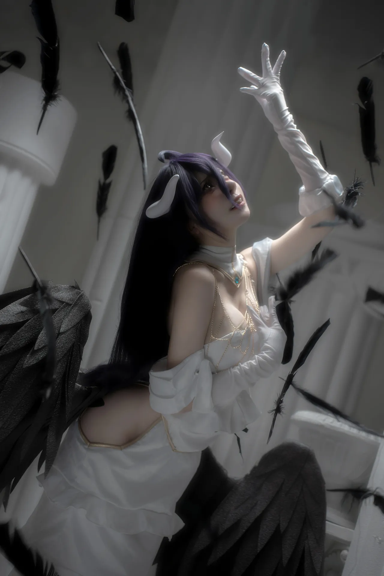 纸悦Etsu_ko - 蔚蓝档案 静山真白 泳装+ Overlord 雅儿贝德 [42P-356MB]
