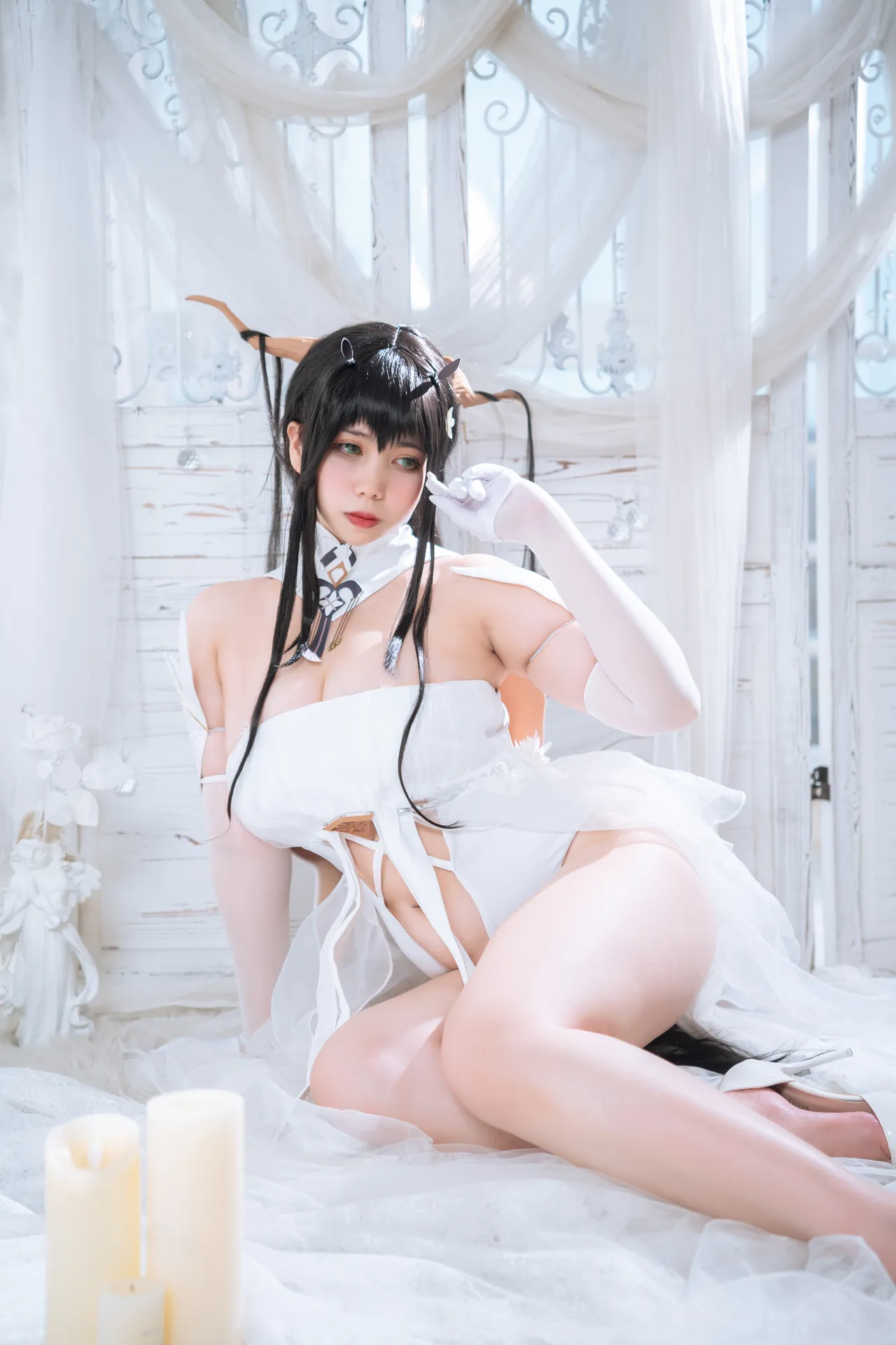魅瞳Meroko - 碧蓝航线 不挠 [53P-715MB]