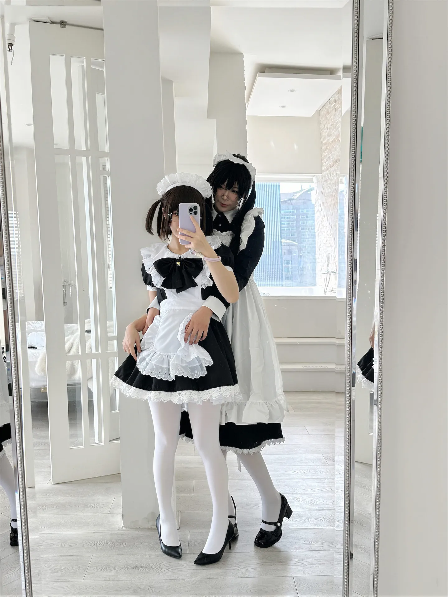 轩萧学姐&十万珍吱伏特 - 双人女仆 [110P1V-1.53GB]