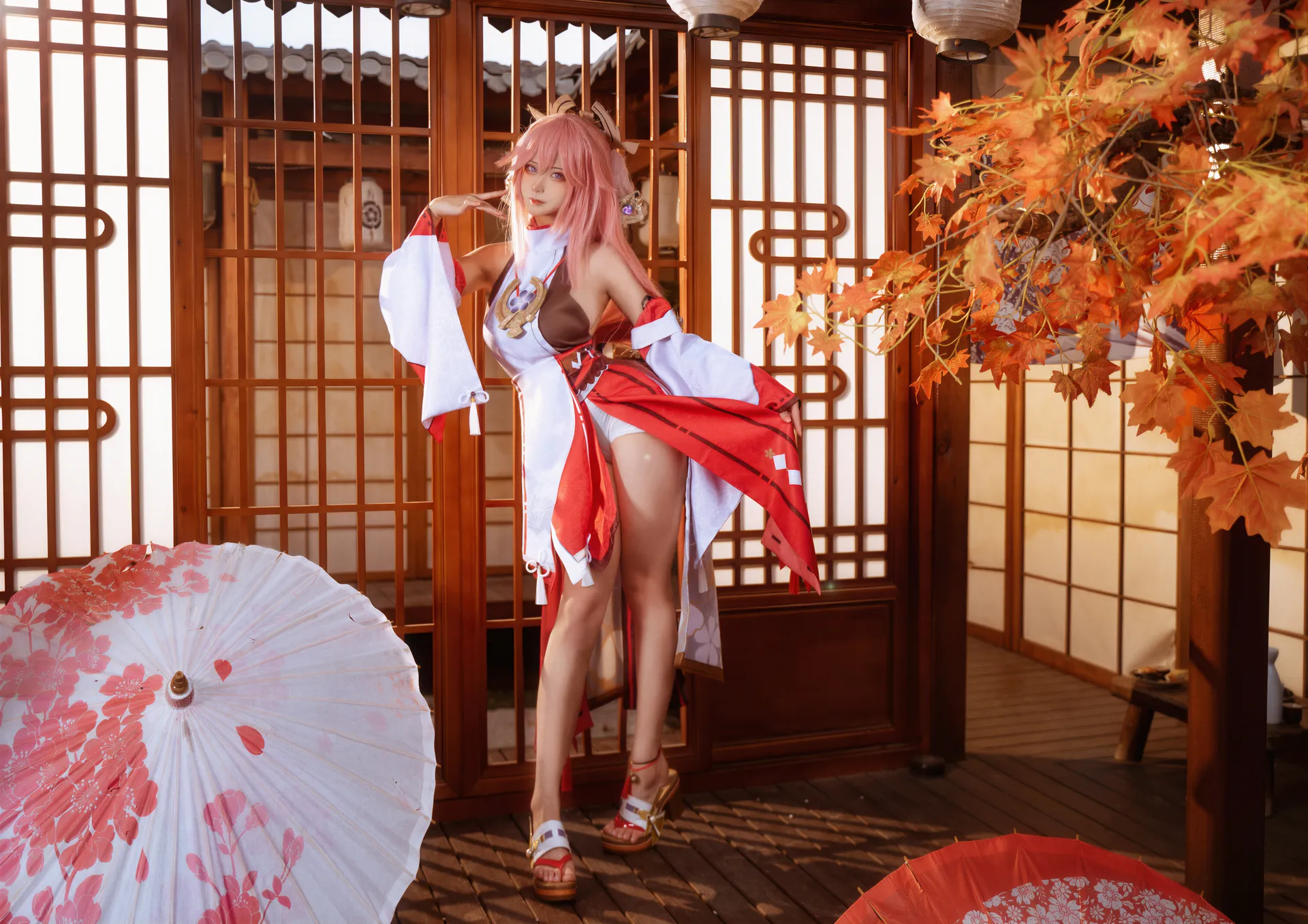 Seya-狮砸 - 原神 八重神子 [12P-179MB]