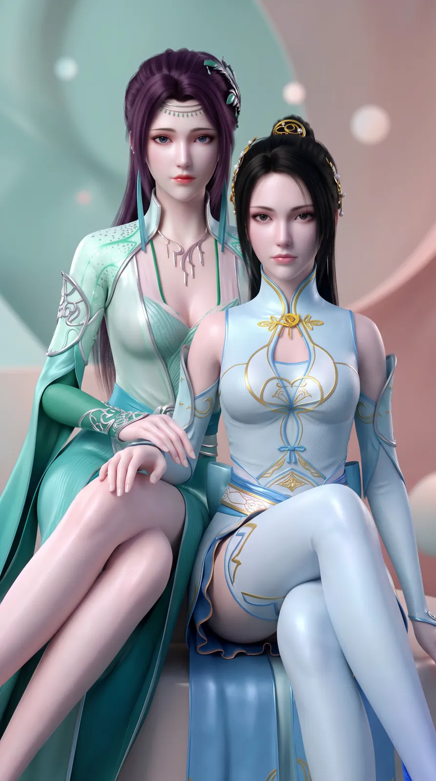 [音璃]云韵&纳兰嫣兰-斗破苍穹 [76P-815MB]