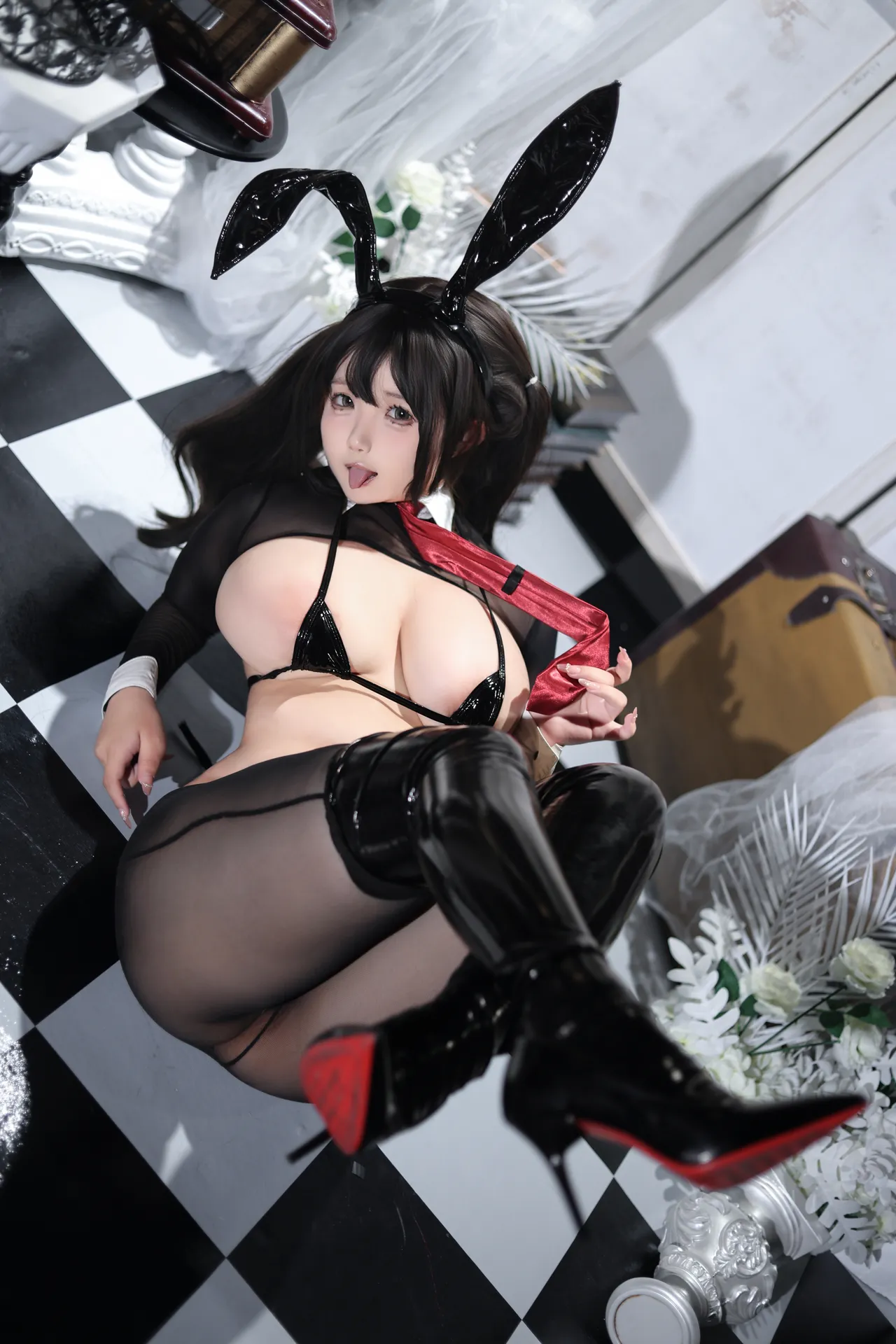 宝钡bei - 双马尾逆兔 [46P-1.52GB]