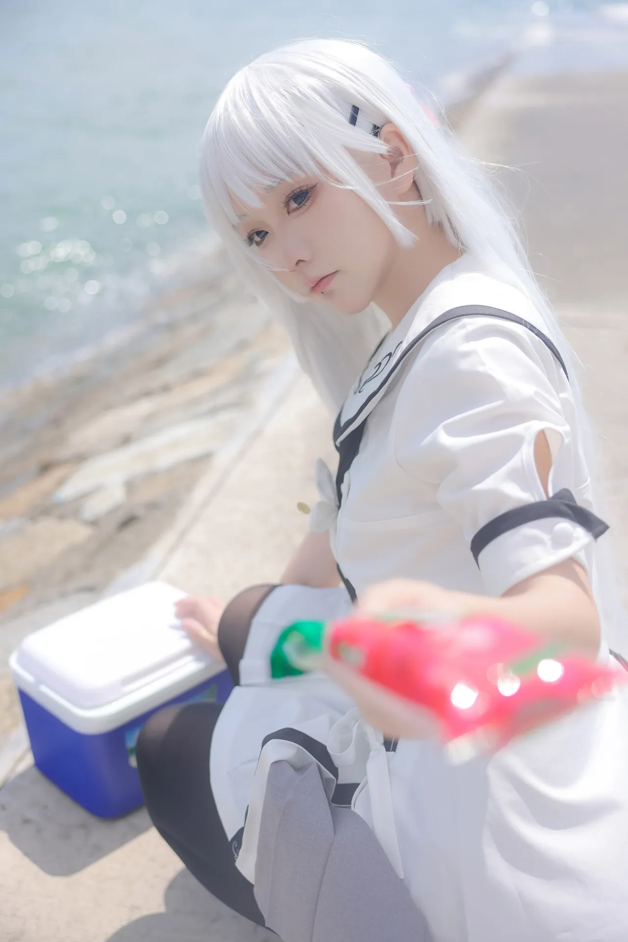 G44不会受伤 - Summer Pockets 鸣濑白羽 [15P-351MB]
